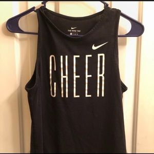 Nike cheer dri fit tank top